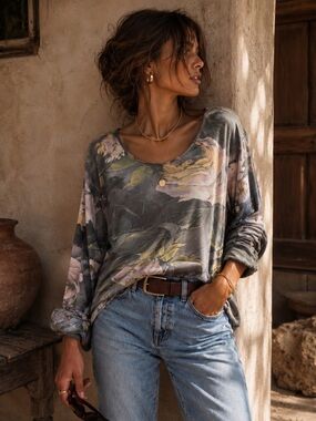 Escada Floral print
